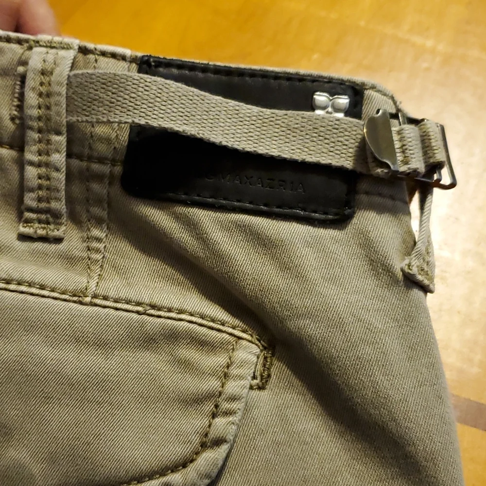 BCBG Max Azria Vintage Army Style Fatigue Wash Women's Pants - Size 26 - Picture 13 of 14